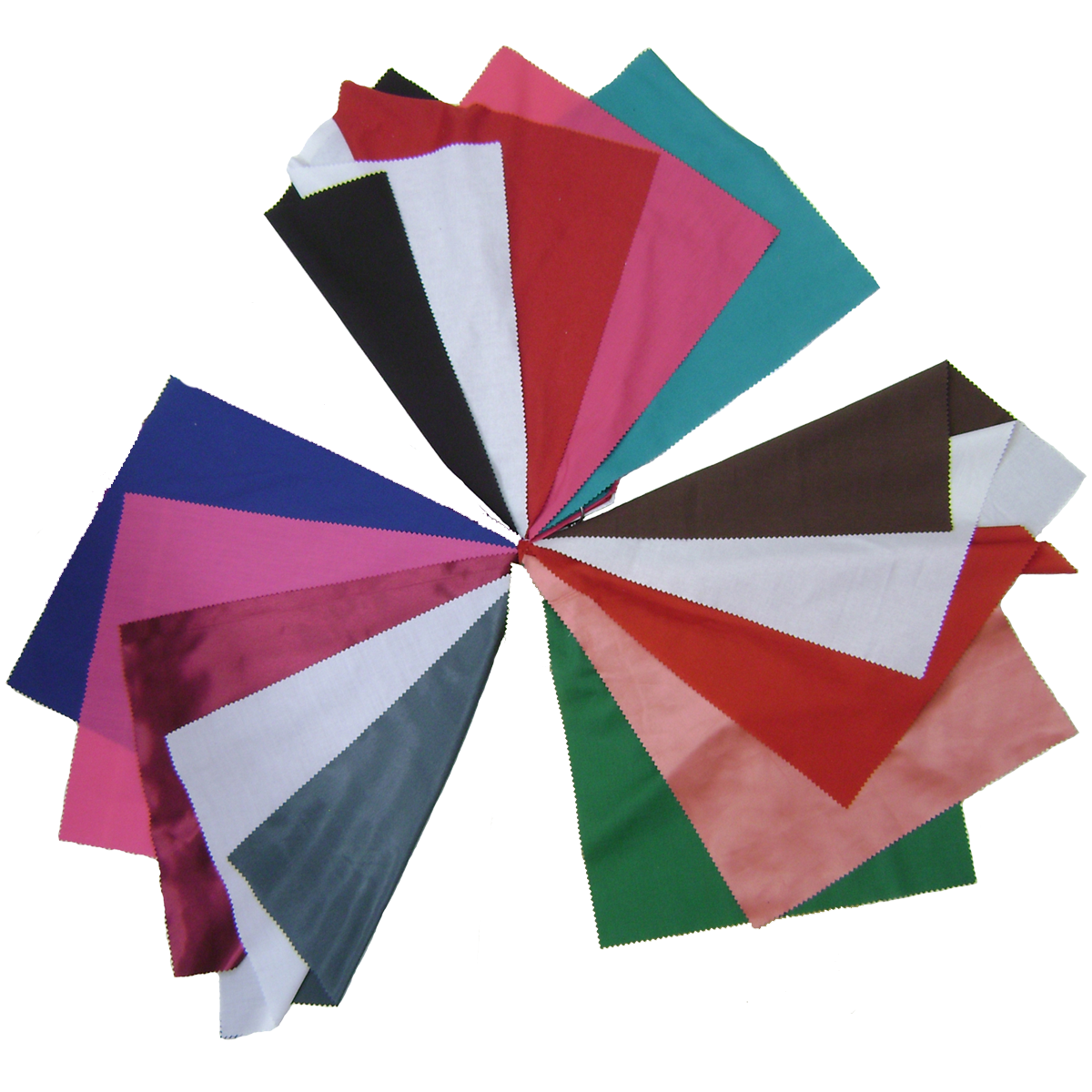 professional undertone indicator fabric assessors used as a color analysis tool by color analysts. They are used to assess for undertone.