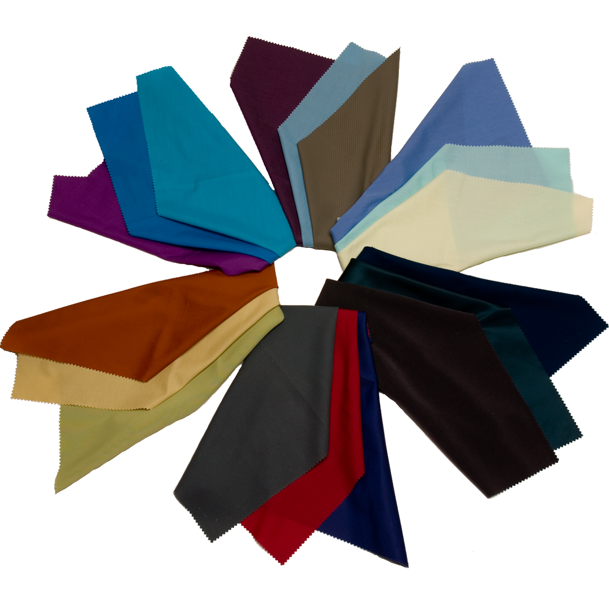 Flow indicator drapes indicate wow palette in colour analysis