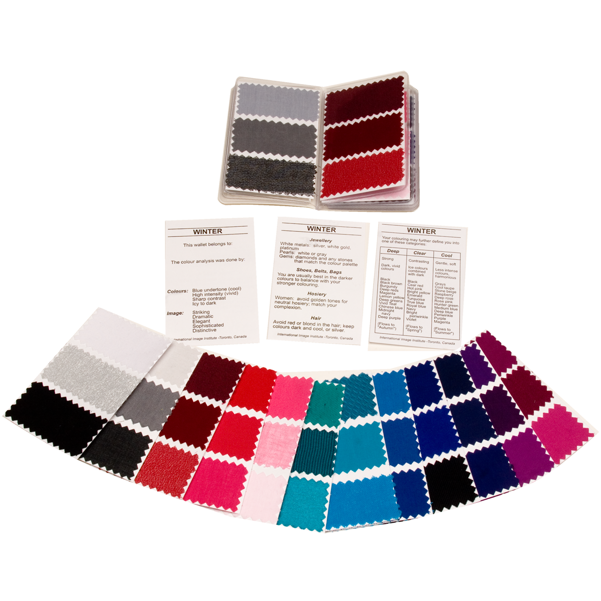 Colour Swatch Wallets – International Image Institute