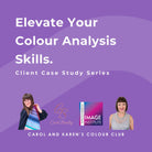 Carol Brailey and Karen Brunger's virtual color analysis case studies for color analyst who want to receive further training.