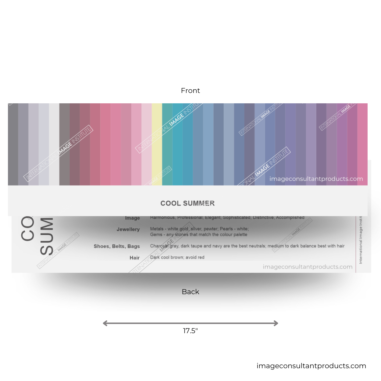 color analysis cool summer palette product assessor