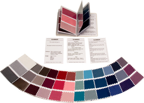 Colour Analysis Summer Swatch Wallet – International Image Institute