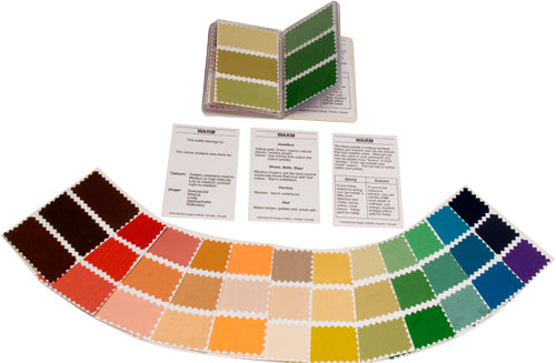 Colour Analysis Warm Swatch Wallet – International Image Institute