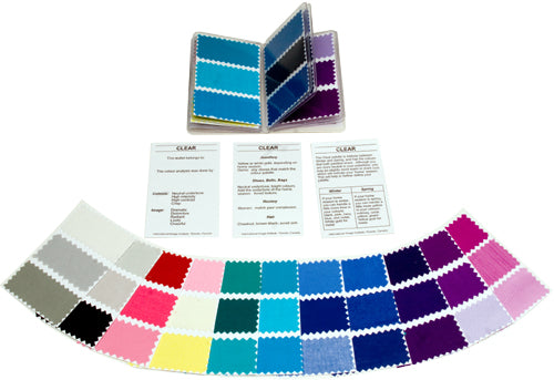 True Spring Swatch Wallet Colour Analysis Bright Swatch Wallet – International Image Institute
