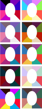 Virtual Colour Analysis Frames